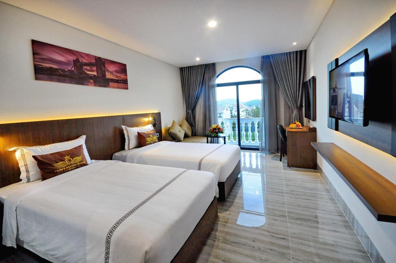 Crown Nguyen Hoang Hotel Nha Trang Bagian luar foto