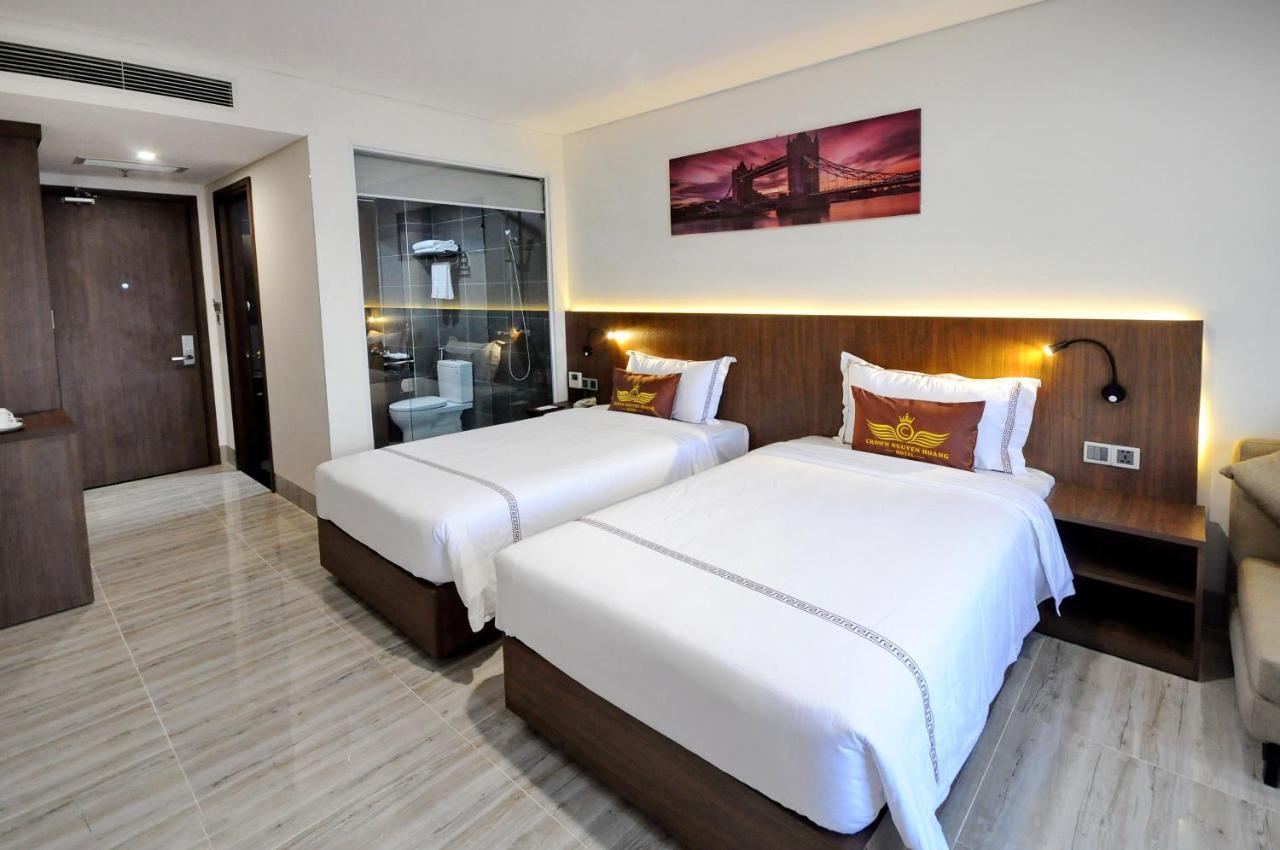 Crown Nguyen Hoang Hotel Nha Trang Bagian luar foto
